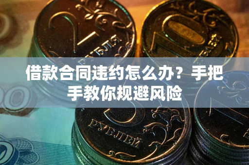 武汉借款合同违约怎么办？手把手教你规避风险