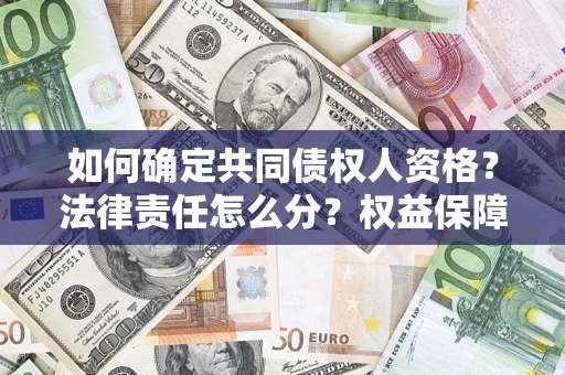 武汉如何确定共同债权人资格？法律责任怎么分？权益保障技巧揭秘！