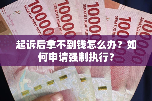 武汉起诉后拿不到钱怎么办？如何申请强制执行？