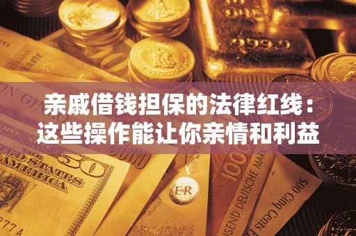 武汉亲戚借钱担保的法律红线：这些操作能让你亲情和利益两不误