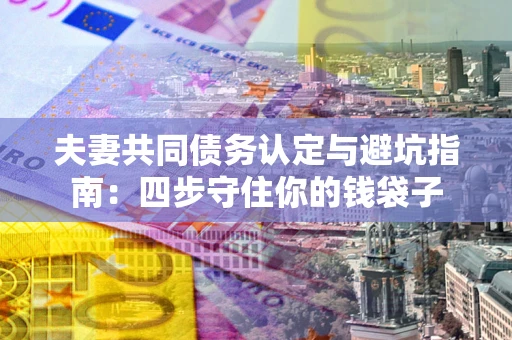 武汉夫妻共同债务认定与避坑指南：四步守住你的钱袋子