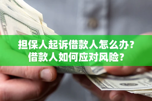 武汉担保人起诉借款人怎么办？借款人如何应对风险？