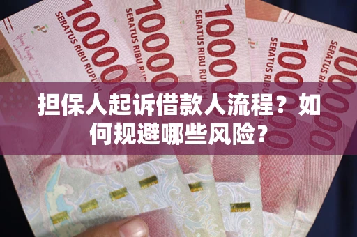武汉担保人起诉借款人流程？如何规避哪些风险？