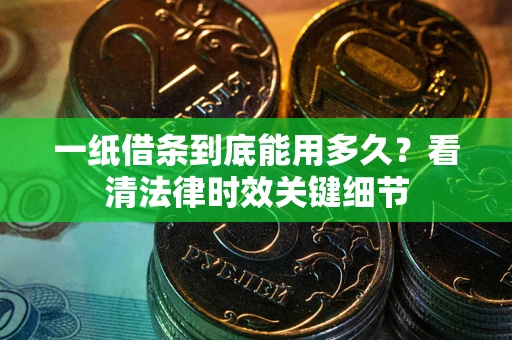 武汉一纸借条到底能用多久？看清法律时效关键细节