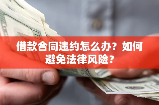 武汉借款合同违约怎么办？如何避免法律风险？