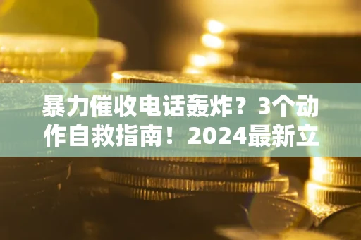 武汉暴力催收电话轰炸？3个动作自救指南！2024最新立案标准全解析