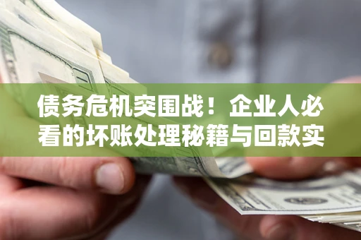 武汉债务危机突围战！企业人必看的坏账处理秘籍与回款实战指南